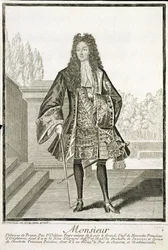 &39;Monsieur&39; caso contrário Philip Duc d&39;Orleans da França (1640-1701)
